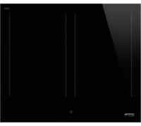 Smeg SIM3644D 60cm Induction Hob - Black, Black