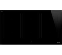 Smeg SIM3964D 90 Induction Hob - Black, Black