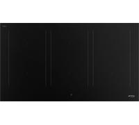 Smeg SIM3964N 90 Induction Hob - Black, Black