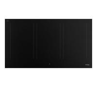 Smeg SIM3964N 90cm Induction Hob - Black, Black