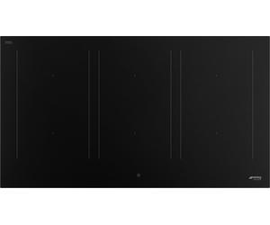 Smeg SIM3964N 90cm Induction Hob - Black, Black