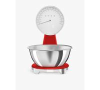 Smeg Smeg 50's Style Analog and Digital Stainless Steel Kitchen Scale Red