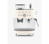 Smeg Smeg Egf03Whuk Espresso Coffee Machine and Grinder Cream