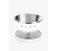 Smeg Smeg Logo-Plaque Digital Aluminium Kitchen Scales White