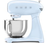 Smeg SMF03PBUK, 50's Style, Stand Mixer, 10 Speed 800W,4.8L Blue