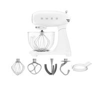 SMEG SMF13WHEU 800W Aluminium Food Processor - White - Original Packaging - N...