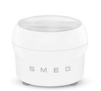 Smeg SMIC01 Ice Cream Maker Stand Mixer Accessory in White Smeg White