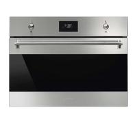 Smeg SO4301M1X 45cm Classic Combi Microwave - Stainless Steel