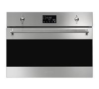 Smeg SO4302M1X Classic Combination Microwave Oven For Tall Housing - STAINLESS STEEL