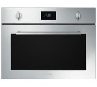 Smeg SO4401M1X 800W Built In Microwave - Stainless Steel