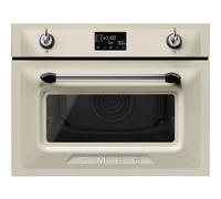 Smeg SO4902M1P - Cream Built-In Combination Microwave - 40L - 800W