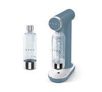 Smeg Soda Maker with Additional Reusable Bottle, Non-Slip Feet, 1 Litre Capacity, Storm Blue, EEJB346