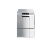 Smeg SPG505SUK Ecoline Commercial Glasswasher, 500mm Basket, Water Softener, Drain Pump, Multiphase, Undercounter
