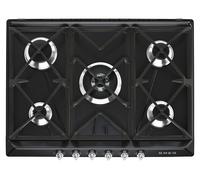 Smeg SR975NGH Key FeaturesBlack baseChrome controlsHeavy duty cast iron pan standsBlack burner caps5