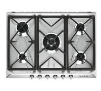 Smeg Victoria SR975XGH hob Stainless steel Built-in 68.5 cm Gas 5 zone(s)