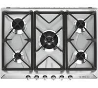 Smeg Victoria SR975XGH hob Stainless steel Built-in 68.5 cm Gas 5 zone(s)
