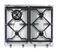Smeg SRV564GH3 - Stainless Steel Gas Hob - 4 Burners - 60cm