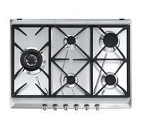 Smeg SRV575GH5 hob Stainless steel Built-in 70 cm Gas 5 zone(s)