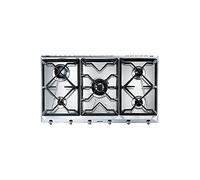 Smeg Universal SRV596GH5 hob Stainless steel Countertop 90 cm Gas 5 zone(s)