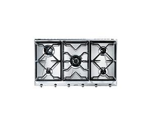 SMEG SRV596GH5, UNIVERSAL gas hob, Stainless steel