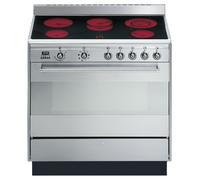 Smeg SUK91CMX9 90cm Single Electric Range Cooker - S/Steel