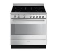 Smeg SUK91CMX9 Concert 90cm Electric Single Oven Range Cooker - Stainless Steel