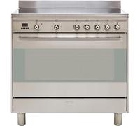 Smeg SUK91CMX9 cooker Freestanding cooker Electric Ceramic Stainless steel