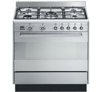 Smeg SUK91MFX9 cooker Freestanding cooker Electric Gas Stainless steel