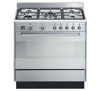 Smeg SUK91MFX9 cooker Freestanding cooker Electric Gas Stainless steel