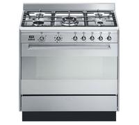 Smeg SUK91MFX9 cooker Freestanding cooker Electric Gas Stainless steel