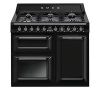 Smeg TR103BL cooker Freestanding cooker Electric Gas Black