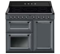 Smeg TR103IGR2 100cm Victoria Electric Range Cooker Slate- Grey