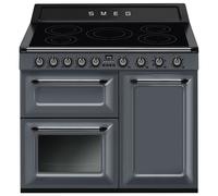 Smeg Victoria TR103IGR2 Slate Grey 100cm Induction Range Cooker