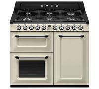 Smeg TR103P 100cm Victoria Dual Fuel Range Cooker- Cream