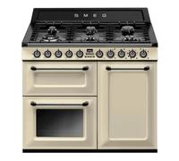 Smeg TR103P cooker Freestanding cooker Electric Gas Cream