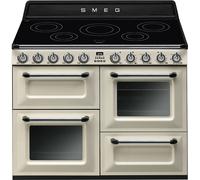 Smeg TR4110IP2 Victoria Cream 110cm Induction Range Cooker A