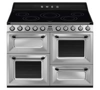 Smeg TR4110IX2 110cm Victoria Four Cavity Traditional Cooker - Stainless Steel