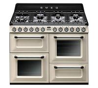 Smeg TR4110P1 Victoria Traditional 110cm Dual Fuel Range Cooker - Cream