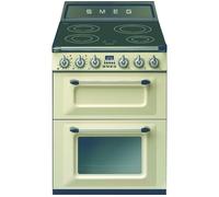 Smeg TR62IP2 60 cm Victoria Electric Induction Cooker - Cream, Cream