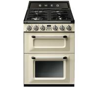 Smeg TR62IP cooker Freestanding cooker Electric Zone induction hob Cream