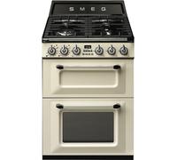 Smeg TR62IP cooker Freestanding cooker Electric Zone induction hob Cream
