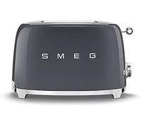 Smeg Tsf01 Retro 2 Slice Toaster In Grey Grey One Size
