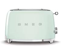 Smeg Tsf01 Retro 2 Slice Toaster In Light Green Light Green One Size