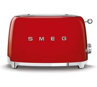 Smeg TSF01 Retro 2 Slice Toaster - Red