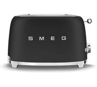 Smeg TSF01 Retro Matte Style 2 Slice Toaster - Matte Black