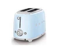 Smeg Tsf01 Retro Style 2 Slice Toaster, 950W Blue