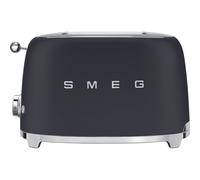 Smeg TSF01BLMUK toaster 6 2 slice(s) 950 W Black, Stainless steel