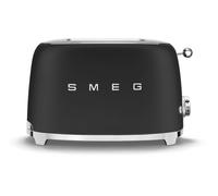 Smeg TSF01BLMUK toaster 6 2 slice(s) 950 W Black, Stainless steel