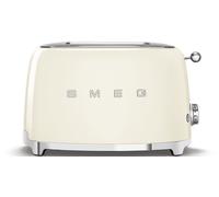 Smeg TSF01CRUK toaster 6 2 slice(s) 950 W Cream