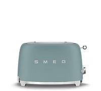 SMEG TSF01EGMEU 2-Slice Toaster, Plastic, Green